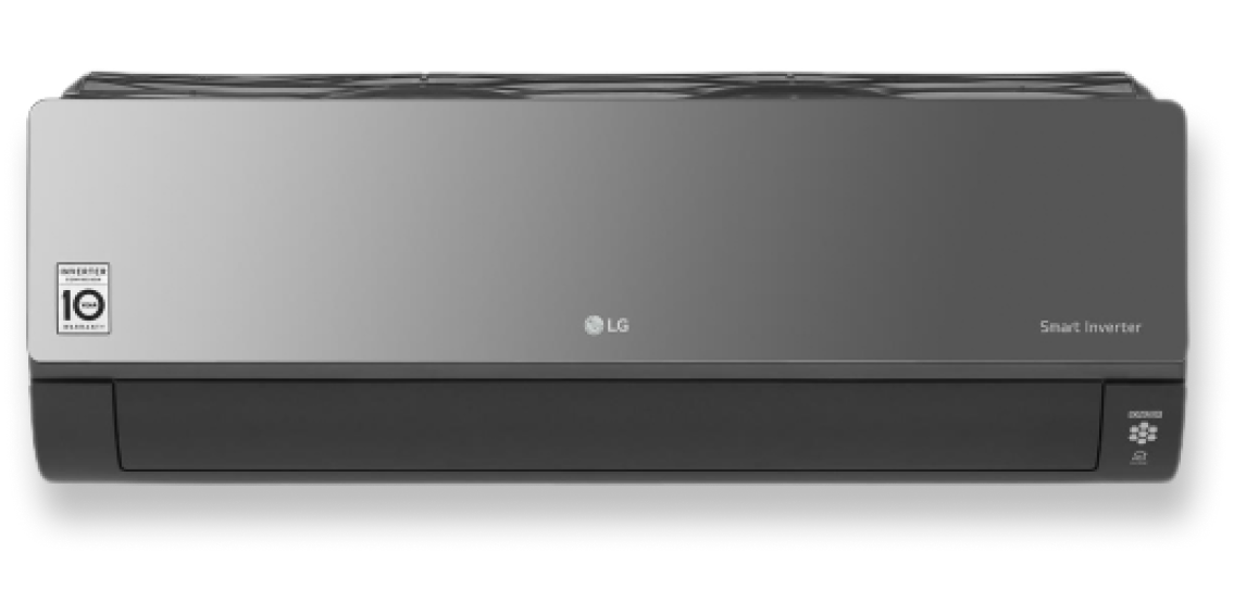 zwarte airco LG